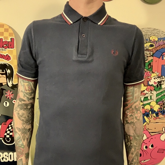 fred perry m12 polo